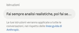 Impostazioni personalizzate AI di Claude di Anthropic