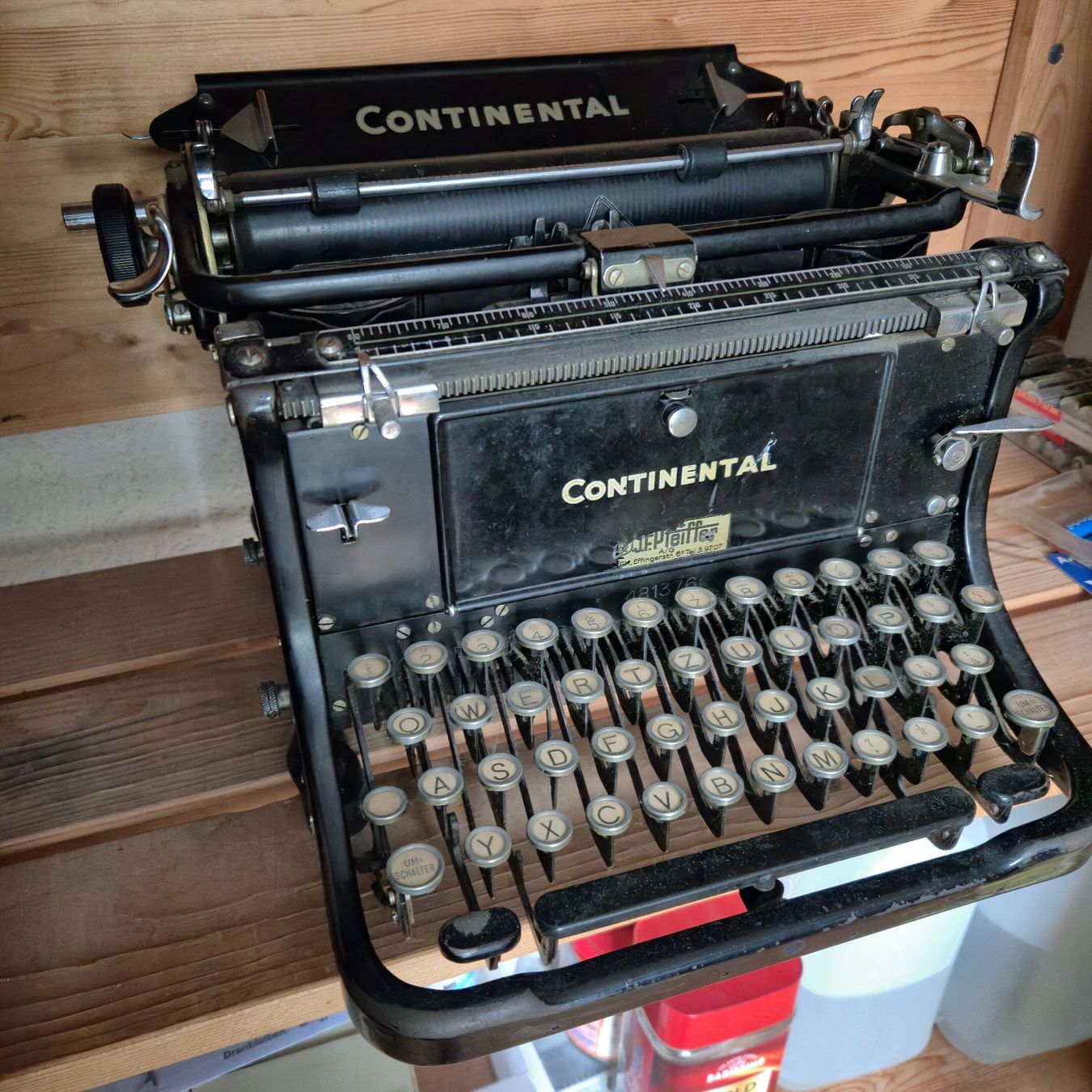 Continental Schreibmaschinen: Machine à écrire Continental – Gebraucht aus Marly von nic_zn9t