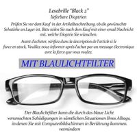 Lesebrille Black2A +1.0