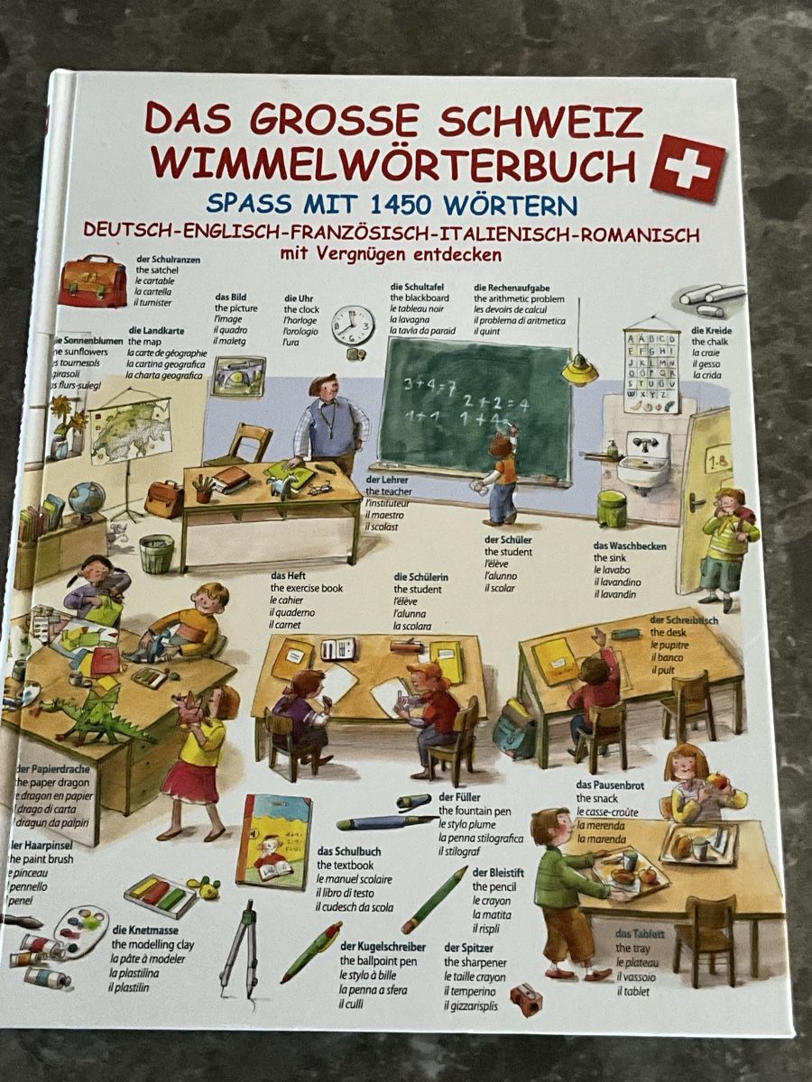 Libri: Das grosse Schweiz Wimmelwörterbuch – Nuovo (secondo la descrizione) da Oberhof venduto da Hibrzel