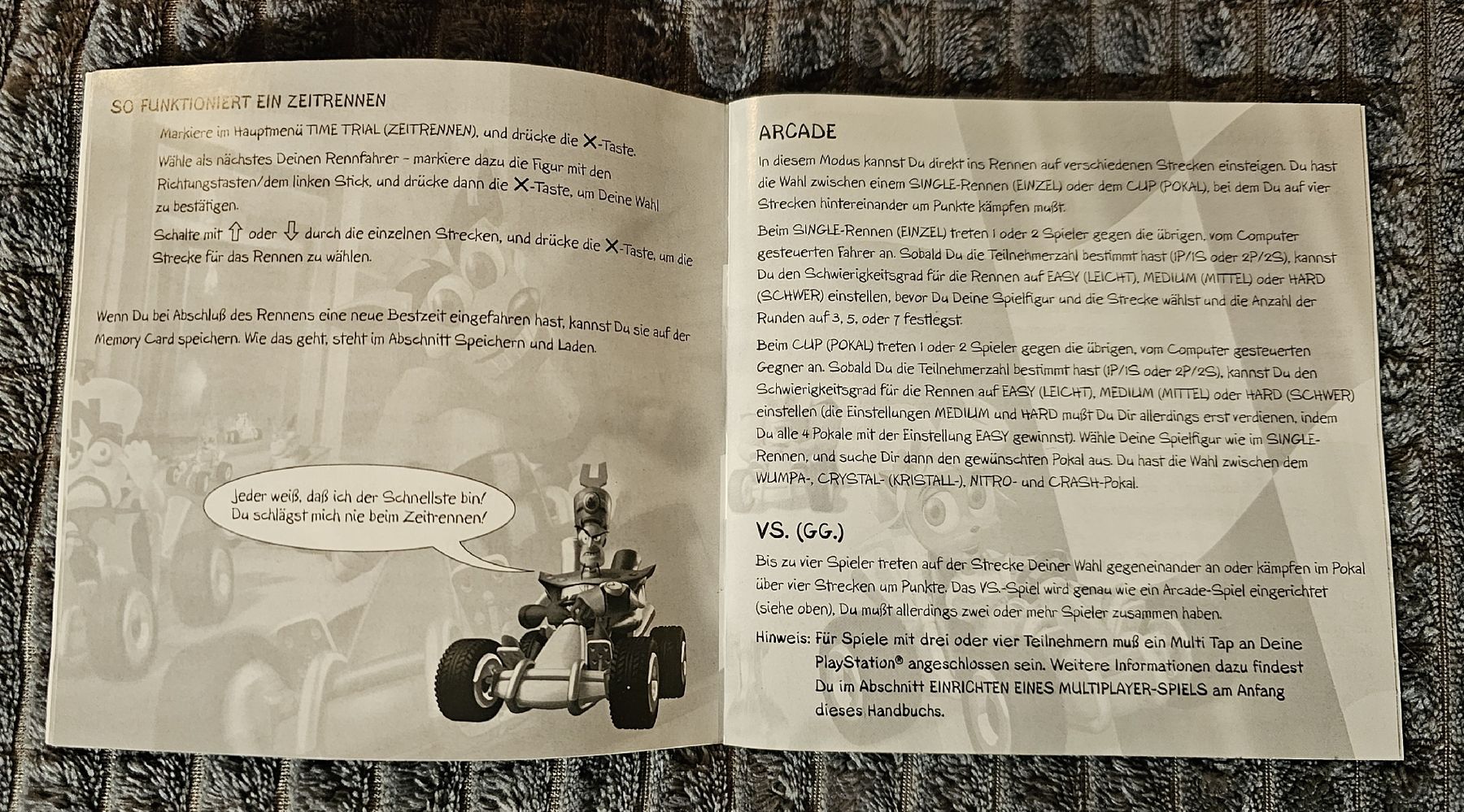 Sony Giochi: CTR CRASH TEAM RACING - PAL - DEUTSCH - NEUWERTIG – Usato da Ochlenberg venduto da on3x 1