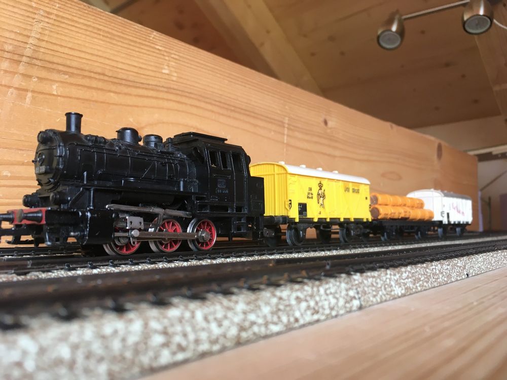Märklin HO Güterzug mit DB-Lok 3000 BR 89 mit 3 Güterwagen | Kaufen auf ...