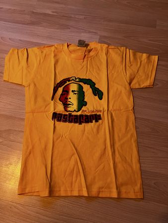 Bob Marley T-Shirt, Rasta, Gelb, NEU!! Gr. M