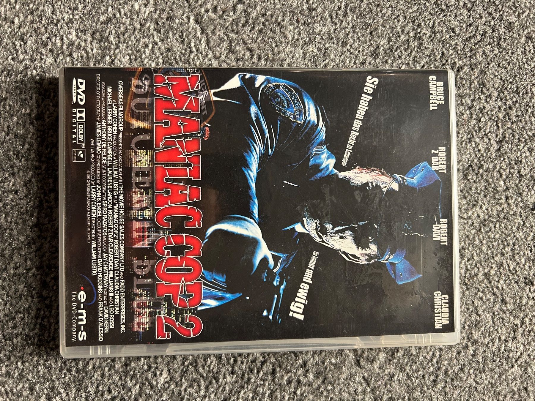 Alle DVDs: Maniac Cop 2 – Gebraucht aus Hinwil von Mbaumann1