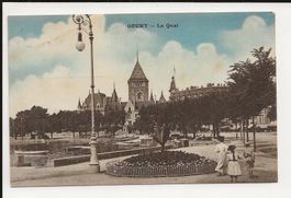 AK 1923 Ouchy Le Quai