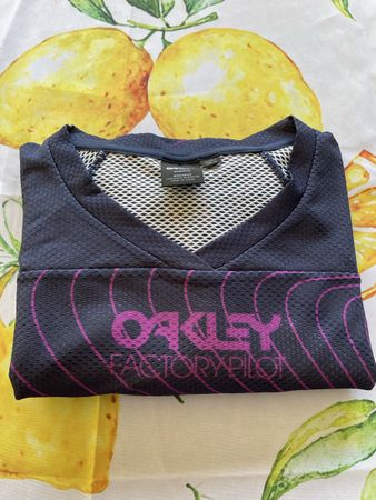 Damen Shirt Oakley Factory Pilot Grösse L dunkles Blau