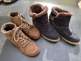 2 Paar Damen Herbst Schuhe  Gr. 40