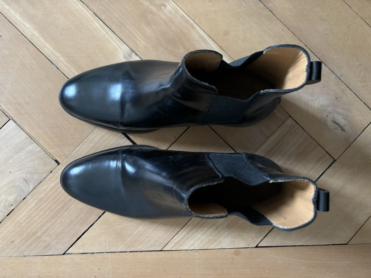 Cos Scarpe da donna: COS klassische Leder Boots - Neu 40 – Nuovo (secondo la descrizione) da Zürich venduto da on_q9rx 1