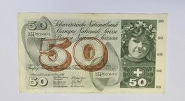 50.- Franken Banknote Serie 35 P