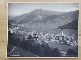 Antikes Foto Davos-Platz