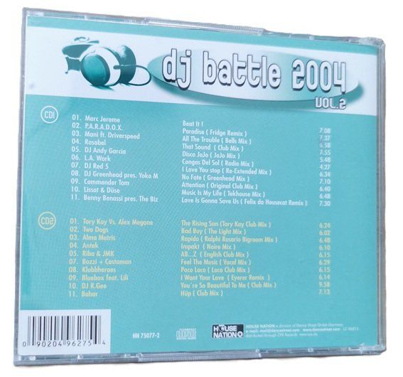 CD: DJ Battle 2004 Vol. 2  (2 CD) – Usato da Wilen b. Wollerau venduto da morethanmusic 1