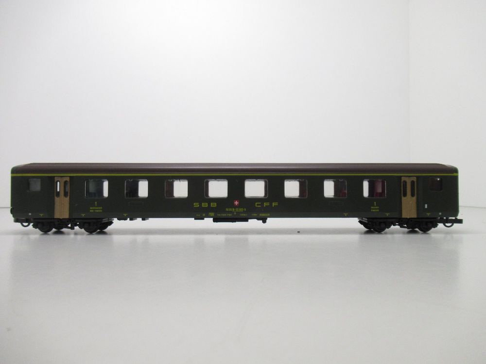 Roco 4239D Personenwagen 1.Klasse SBB CFF FFS Gleichstrom H0 (Gebraucht ...