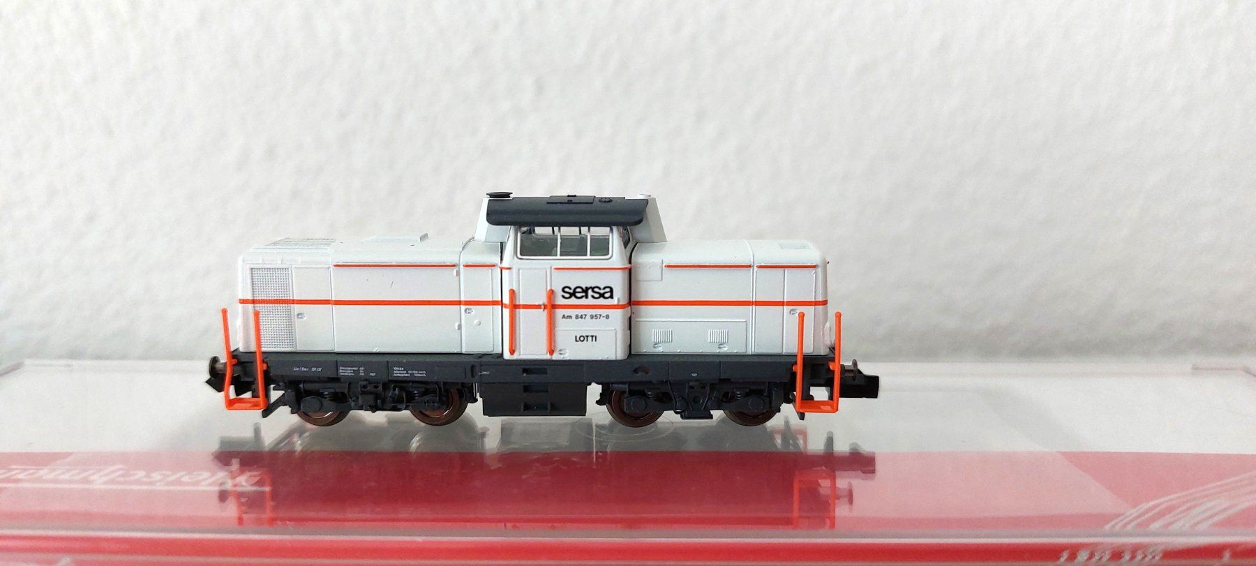 Fleischmann Modellini di ferrovie: Fleischmann Diesellok " SERSA LOTTI " 721212  TOP AKTION – Nuovo e nell'imballaggio originale da Biberist venduto da Ntrains 5