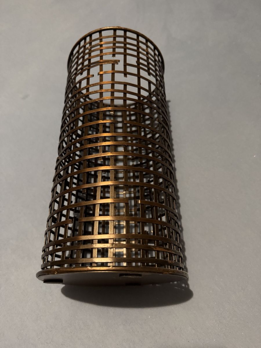 Altro in Decorazioni & Accessori: Metallkorb, Vintage Look, Bronze Farbe – Nuovo (secondo la descrizione) da Zermatt venduto da Oli4.c