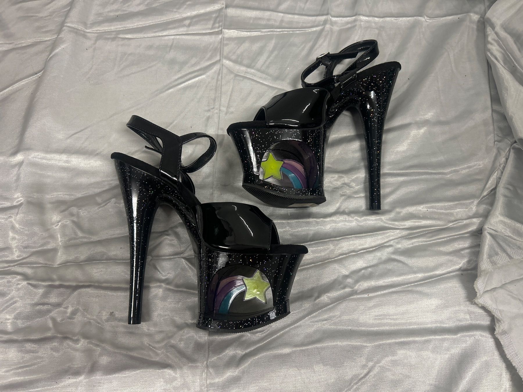 Scarpe da donna: Pleaser Moon Platform Plateau Sandalen Gr 36 Neu – Nuovo e nell'imballaggio originale da Regensdorf venduto da Spyke55 1