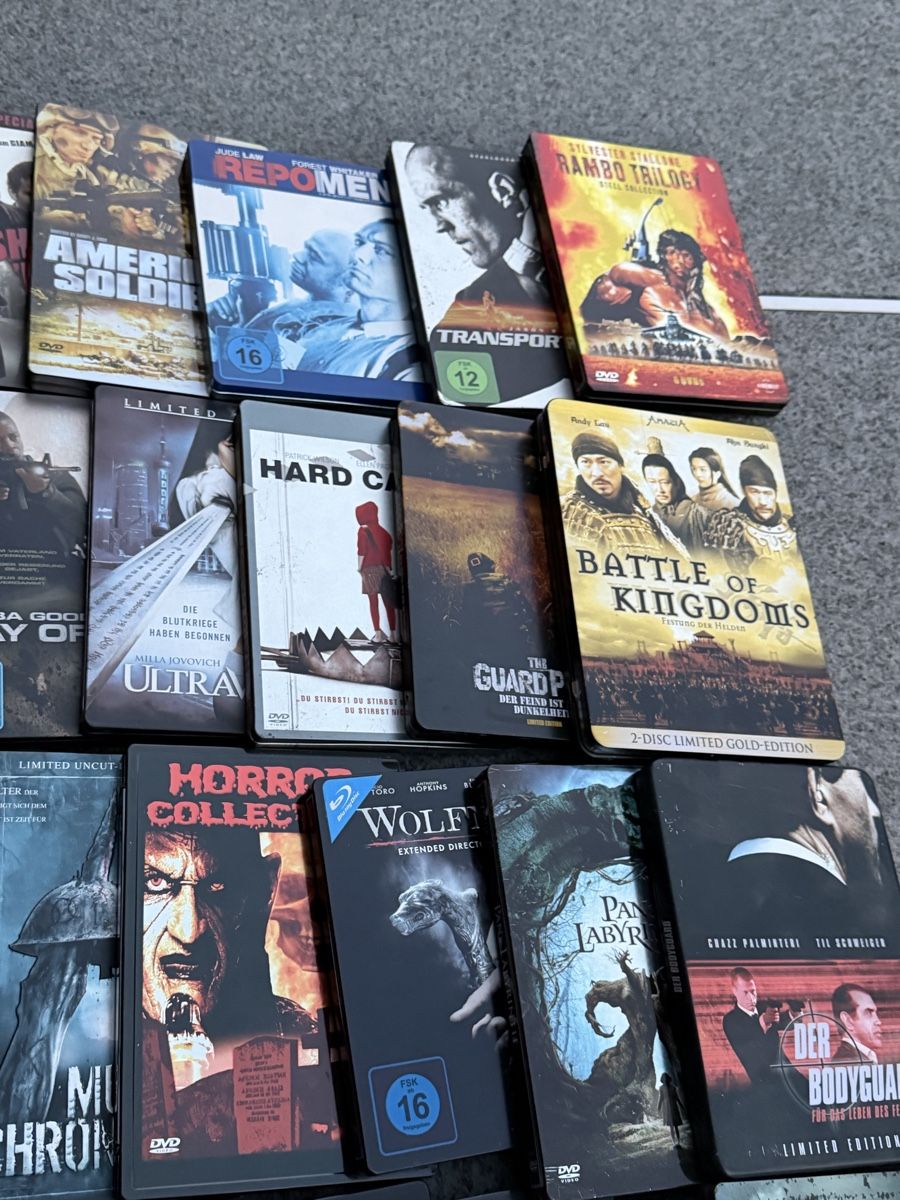 Tutti i DVDs: DVD Filme Sammlung Steelbook – Usato da Deitingen venduto da Himhip 2