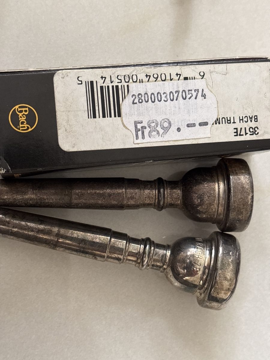 Strumenti musicali: Trompete Mundstück , 3x Bach – Usato da rheineck venduto da Neshi06 7