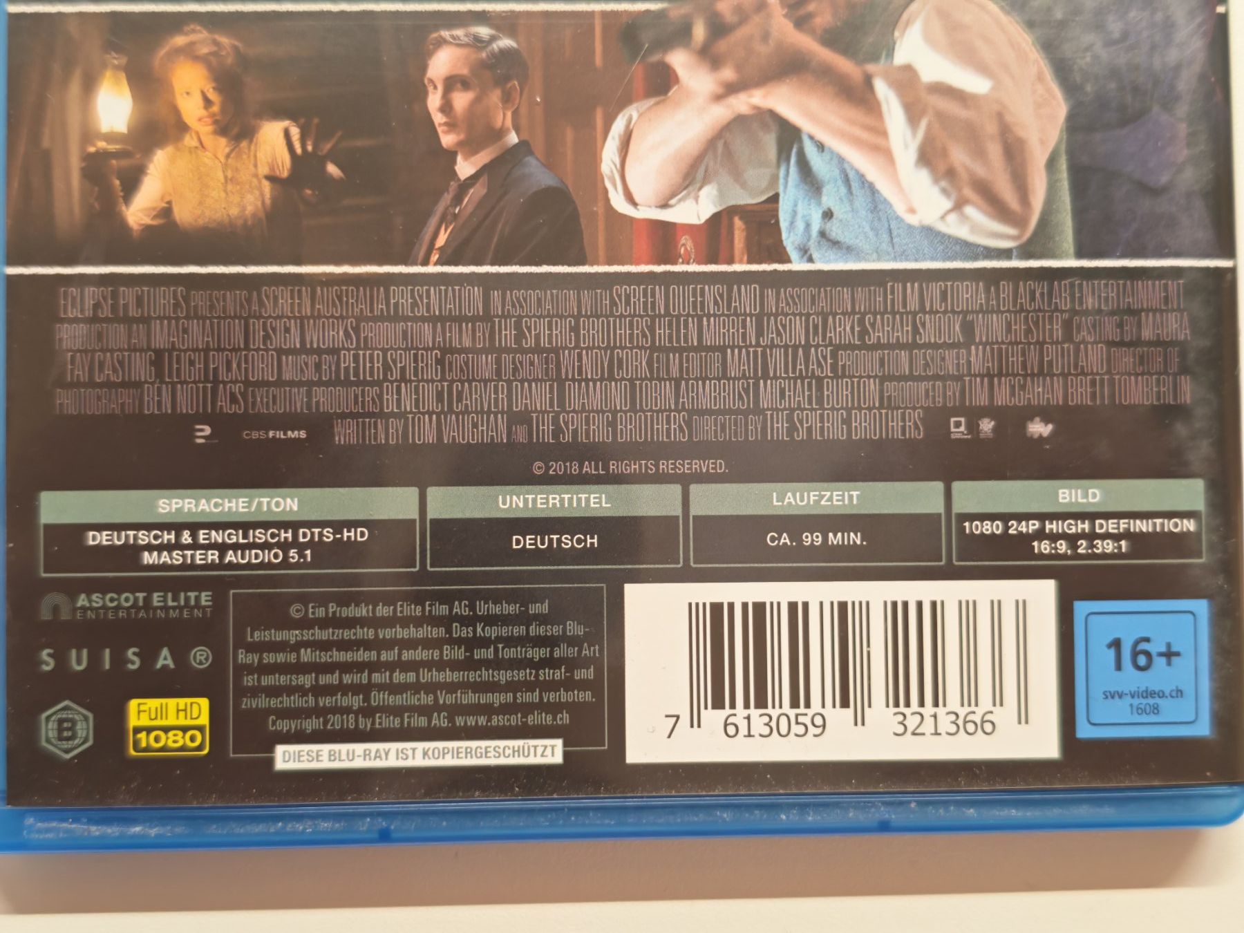 Tutti i DVDs: Winchester - Das Haus der Verdammten – Usato da Liestal venduto da Kratzilla 3