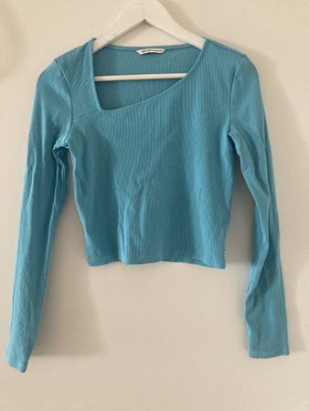Langarmshirt blau Grösse S/M TOM TAILOR neuwertig
