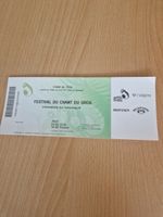 Billet Chant du Gros 03.09.26