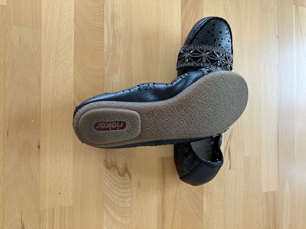 Rieker Damenschuhe: Rieker Ballerina, weiches Leder, Gr. 39 – Neu (gemäss Beschreibung) aus Olten von Dickbrave 1