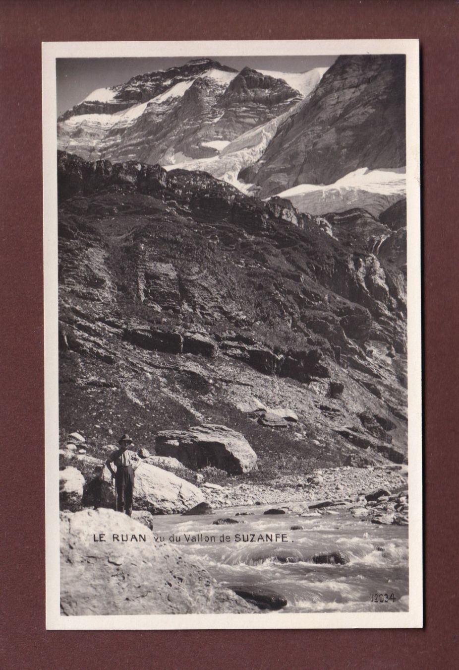 Cartoline postali: VALLON DE SUZANFE - Le Ruan – Usato da Pully venduto da nicecards-shop
