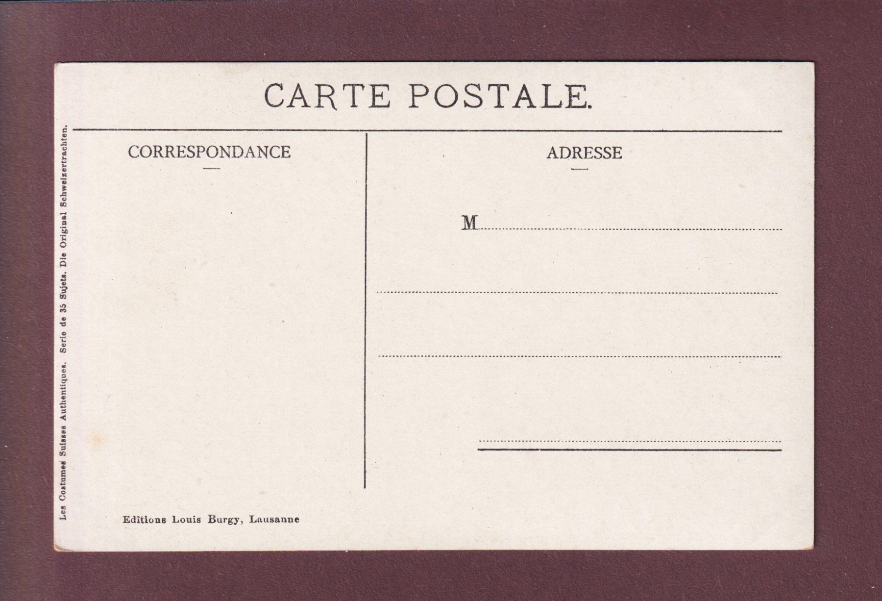 Cartoline postali: BASEL - Tracht – Usato da Pully venduto da nicecards 1