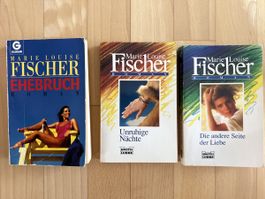 3 Liebesromane Marie Louise Fischer - Top Zustand!
