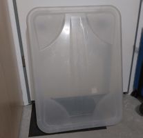 2x Unterbett-Aufbewahrungsboxen mit Rollen