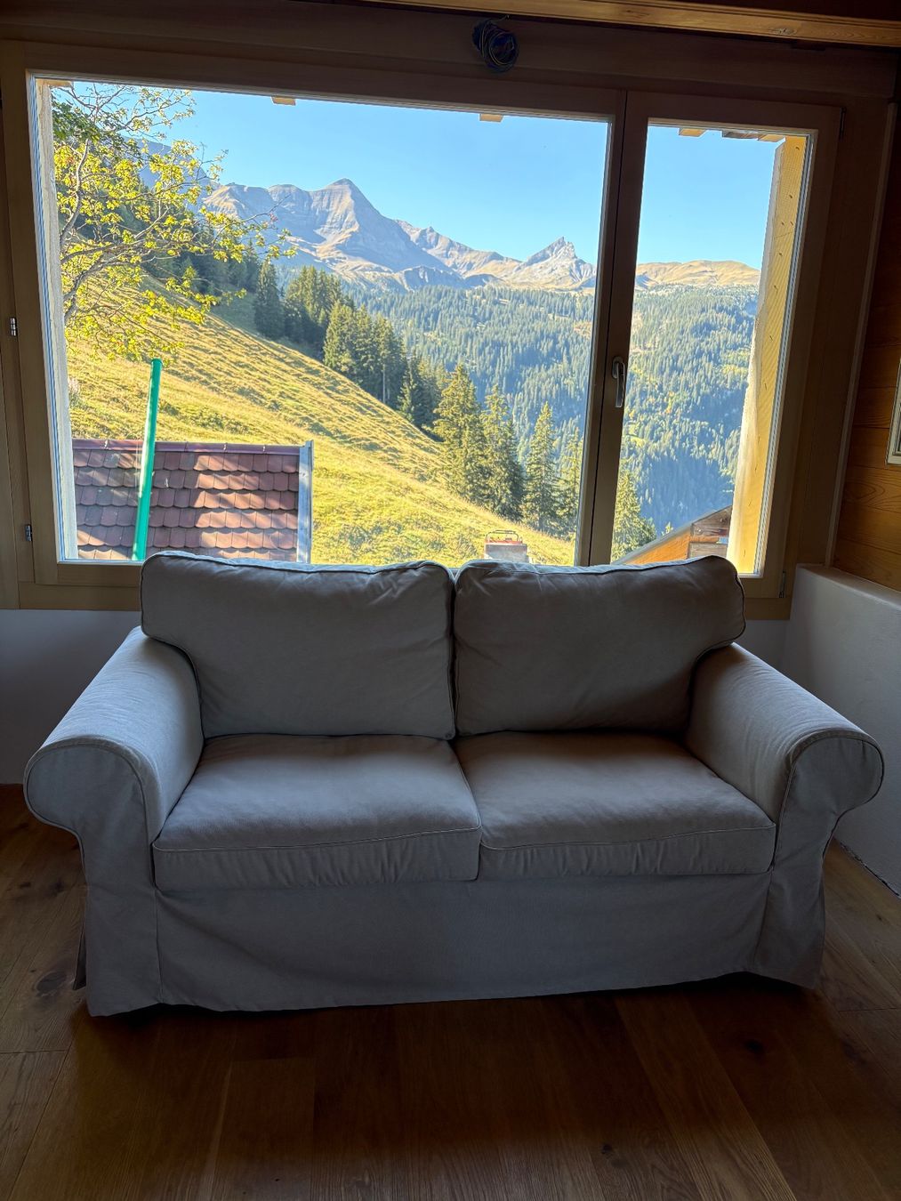Ikea Sofas: Bequemes 2er Sofa hellbeige Ektorp IKEA – D'occasion à Otelfingen par UH1234