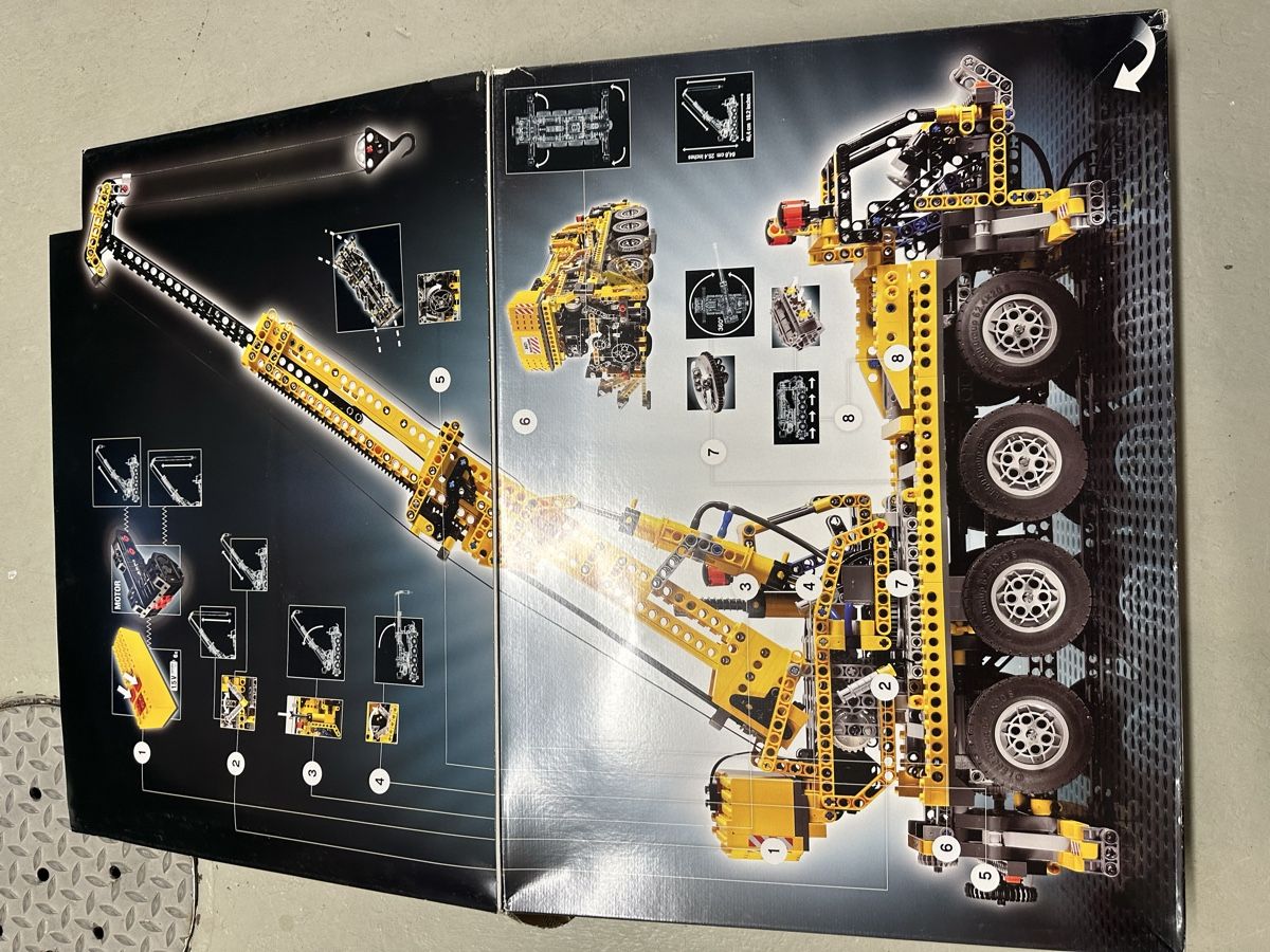 Lego Kit di costruzioni: Lego Technic Pneumatik Kran 8421 – Usato da Zell LU venduto da TinuR480 1