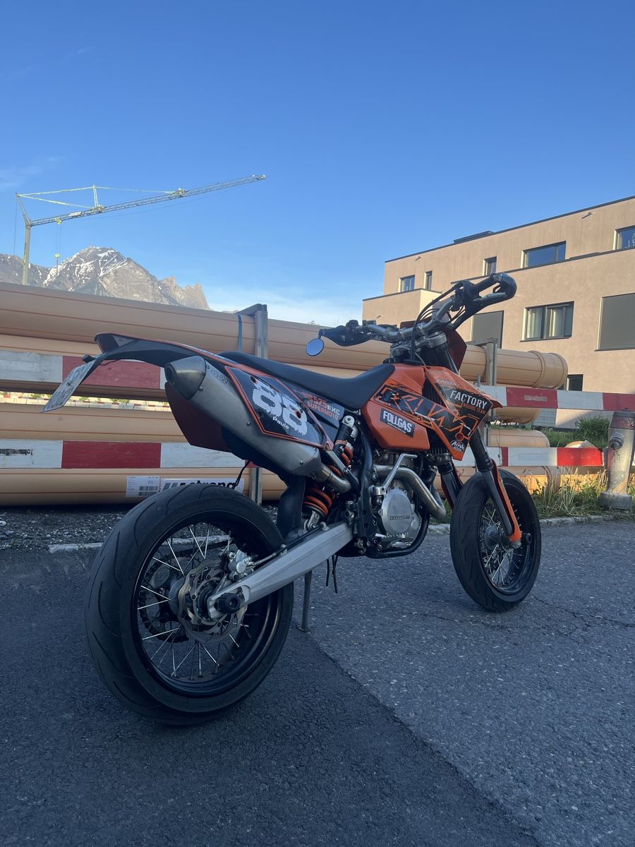 KTM Strada: Ktm Exc 525 Supermoto – Usato da Sargans venduto da mue_8xwq 1