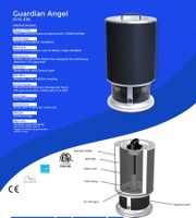 HEPA Luftfilter Guardian ANGEL by Aerus Aktivkohle Titan-UV-