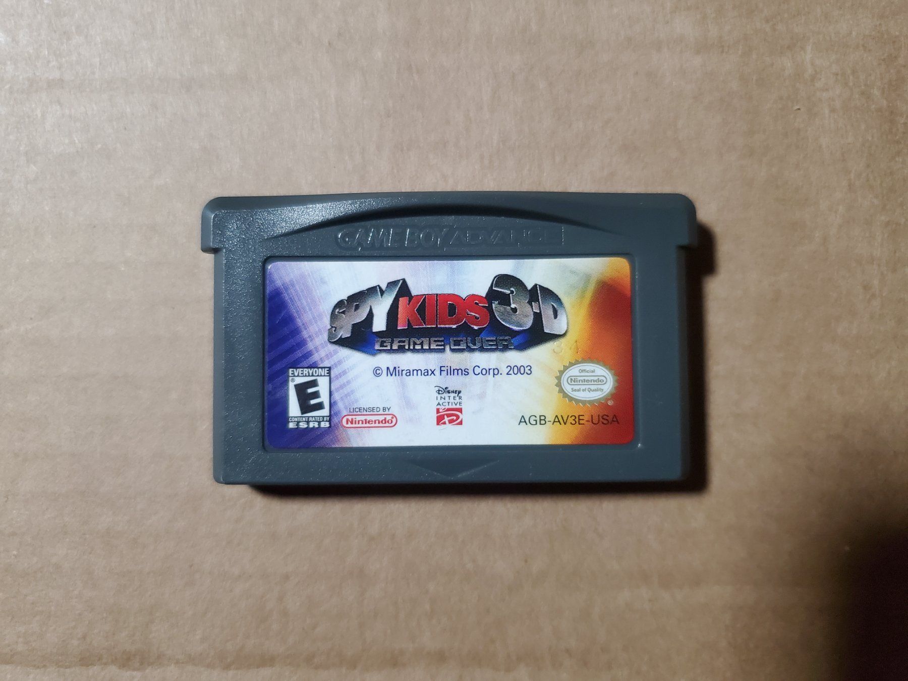 Nintendo Spiele: Spy Kids 3D Game Over GameBoy Advance – Gebraucht aus Sion von Audrey2780
