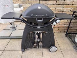 Weber Gasgrill Q 3000 Schwarz inkl. Rollwagen