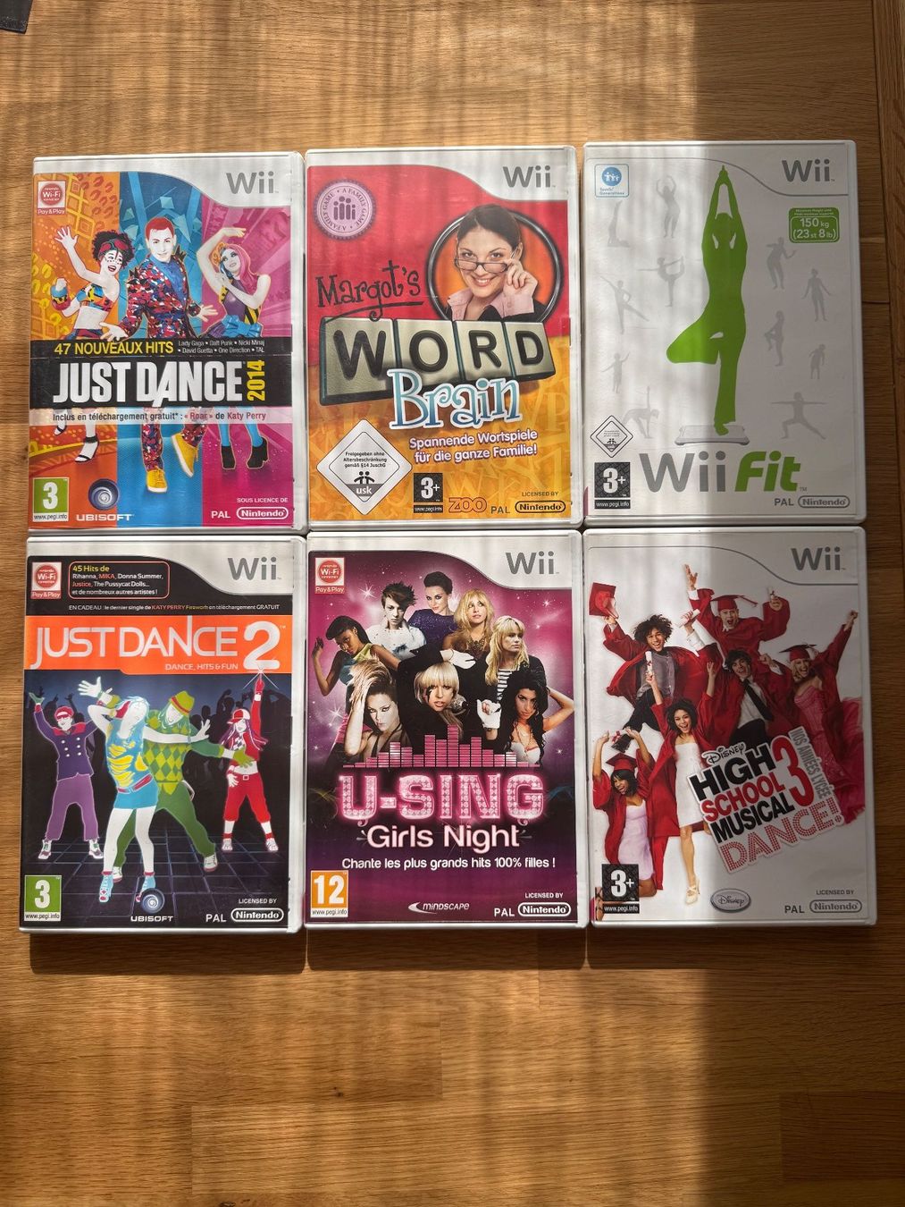 Nintendo Giochi: 6 jeux Nintendo Wii – Usato da La Tour-de-Peilz venduto da cod_9hq5