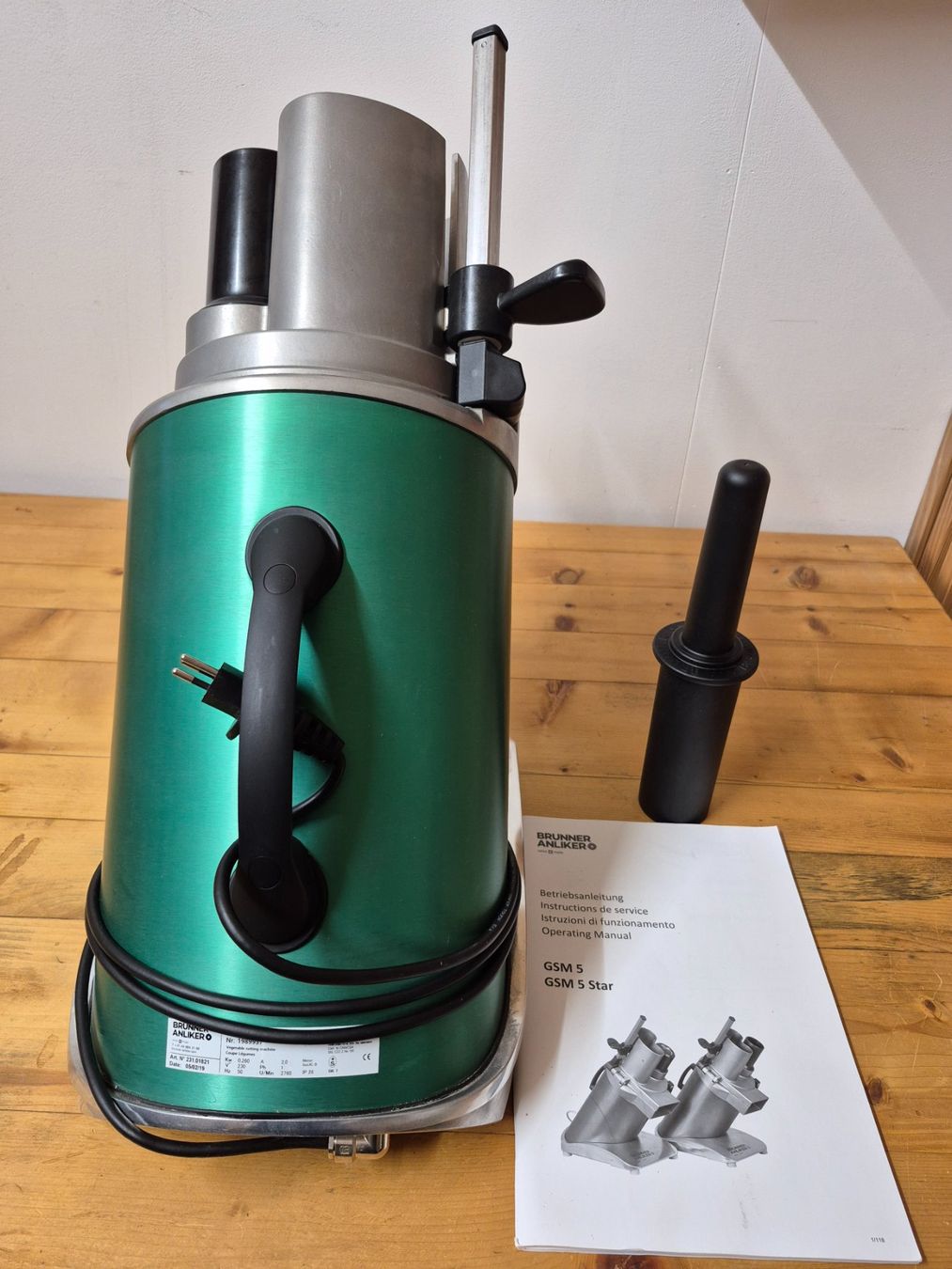 Brunner Anliker Elettrodomestici da cucina: BRUNNER ANLIKER GSM 5 STAR mit 10 Scheiben – Nuovo (secondo la descrizione) da Schönenberg ZH venduto da Split 8
