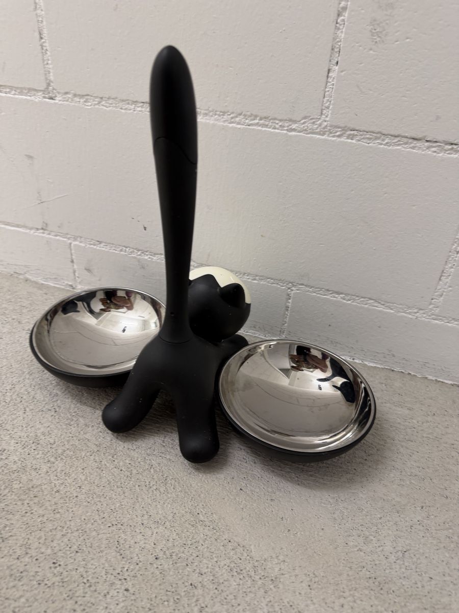 Mangimi: Alessi Tigrito Katzennapf schwarz – Usato da Wetzikon ZH venduto da Ivy2 4