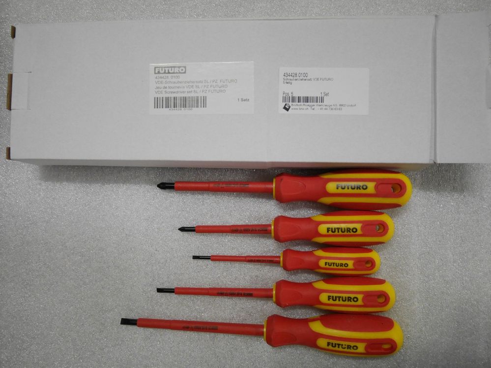 Boxer® Schraubenziehersatz VDE 6-teilig – Isoliert Bis 1000 Volt