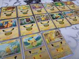 🇬🇧 Pokemon 30th 》Pikachu 15/30