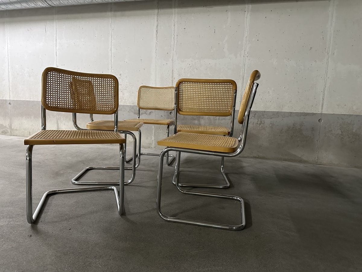Sedie: 5xDesignerstühle Freischwinger – Usato da Niederurnen venduto da KEVIN078 1