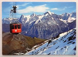 Schilthornbahn mit Eiger, Mönch und Jungfrau