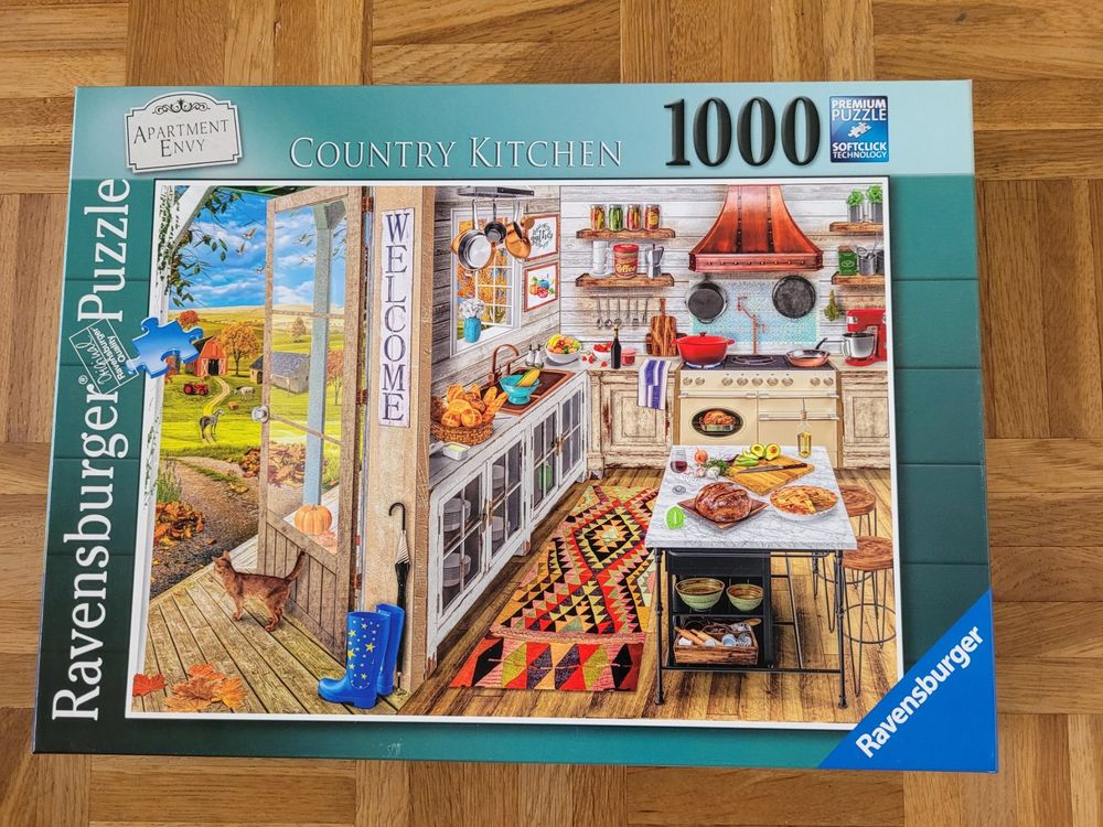 Kevin Walsh Nostalgie Puzzle – Out In The Country, 1000 Teile, Premium-Qualität, Für Erwachsene & Kinder