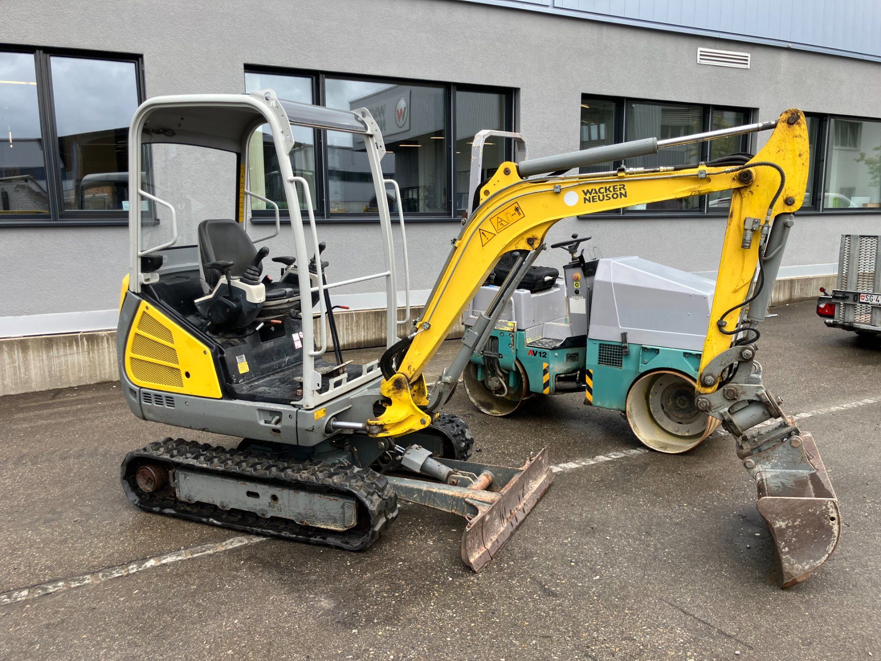 Wacker Neuson Escavatori: Wacker Neuson ET20 + Ammann AV12 Walze – Usato da St. Gallen venduto da NWN 5