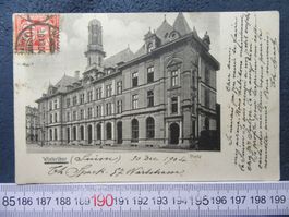 WINTERTHUR 1904 POST ZH AK GEL. N. PARIS