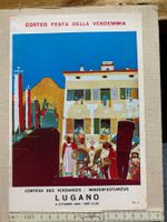 Ticino - Lugano - "Corteo della vendemmia - 1963"- opuscolo.