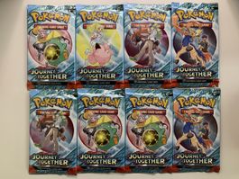 8 Pokemon Booster Journey Together neu ovp