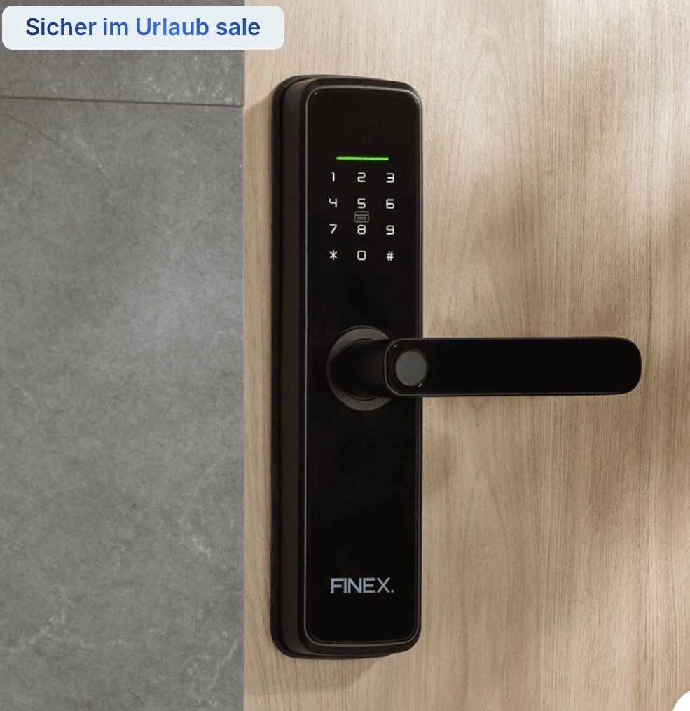 Lucchetti: FINEX Smart Lock Schwarz neuwertig – Nuovo (secondo la descrizione) da Altstätten SG venduto da andyzellooo 1