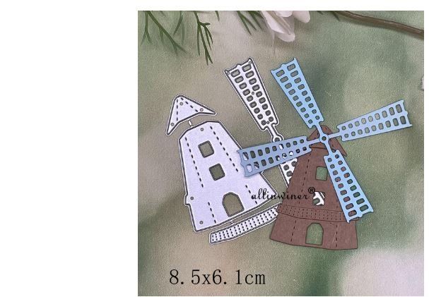 Schablonen: Neues Stanzschablonenset Windmühle – Neu und originalverpackt aus Effretikon von wenuss 1