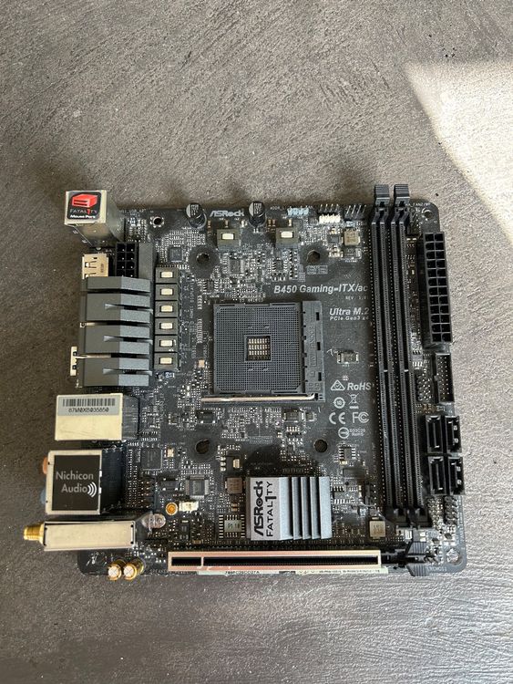 B450 GamingITX mini Mainboard (defekt) Kaufen auf Ricardo